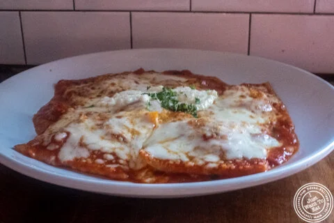 IL Tavolo di’ Palmisano signature dishes Sunday GravyStuffed ArtichokeChicken Parmigiana